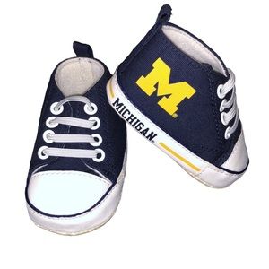 Michigan Wolverines Baby Sneakers
